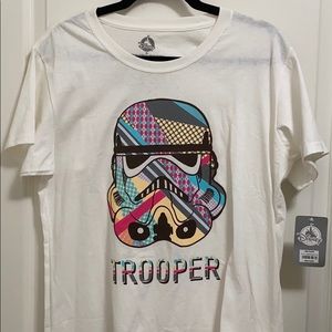 NWT Star Wars Disney Storm trooper women’s t shirt